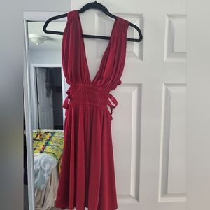 Goddess Red Dress from Express, size Small